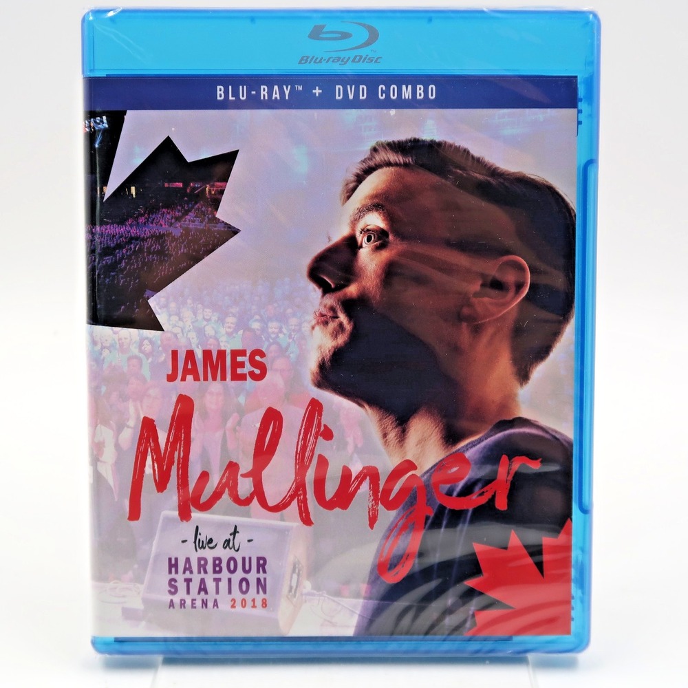 James Mullinger Live At Harbour Station Arena 2018 Blu-ray DVD Combo Comedy